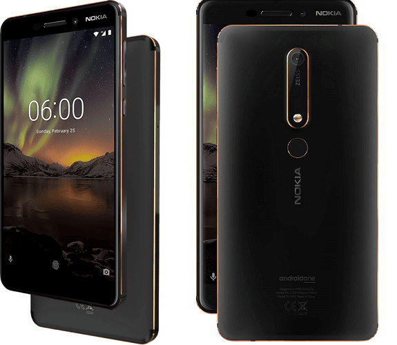Nokia 6 2018 disponible à prix moins cher : Découvrez les offres