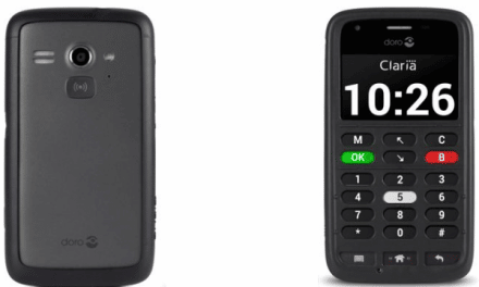 Doro 820 Mini Claria, le smartphone pour aveugles