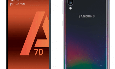 Samsung galaxy A70 chez sfr, bouygues et orange