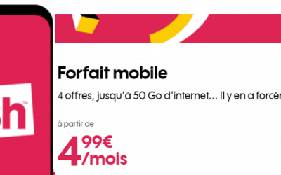 Forfait 5 euros 2024 : offres mobiles moins chères