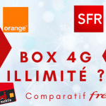 box 4g illimité chez sfr, free, nrjm mobile et orange