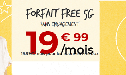 Forfait 5G free : Prix de l’offre sans engagement avec 210 Go de data et ses caractéristiques