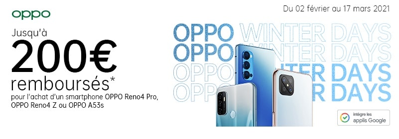 Odr Oppo : Quels smartphones sont en promotion actuellement ?