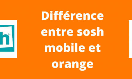 Différence entre sosh et orange : Comparaison des prix, réseaux mobiles et offres avec ou sans engagement
