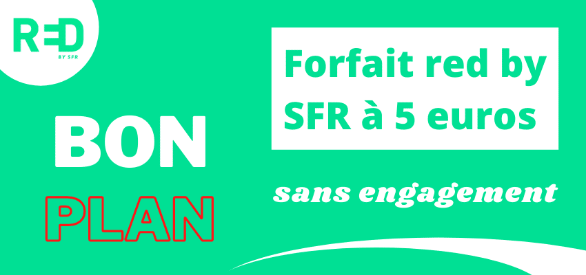 Forfait red SFR 5 euros : Comment profiter de l’offre mobile sans engagement ?