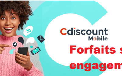 Forfait mobile Cdiscount en promo pour 2024 : Prix et caractéristiques des offres sans engagement sur le réseau SFR