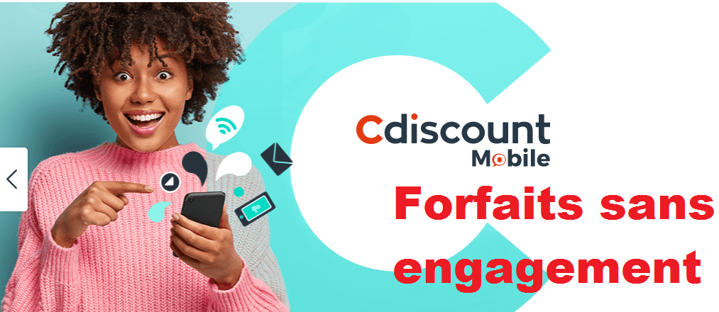 Forfait mobile cdiscount en promo : Prix et caractéristiques des offres sans engagement sur le réseau SFR