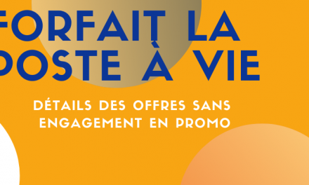 Forfait mobile la poste à vie avec 100 Go, 130 Go et 250 Go avec 5G