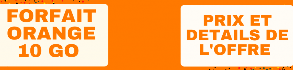 forfait 10 go orange mobile en promotion