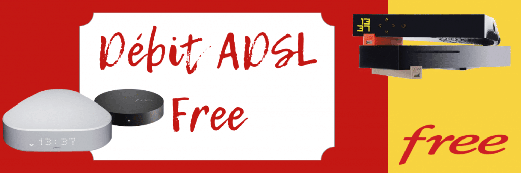 débit adsl free
