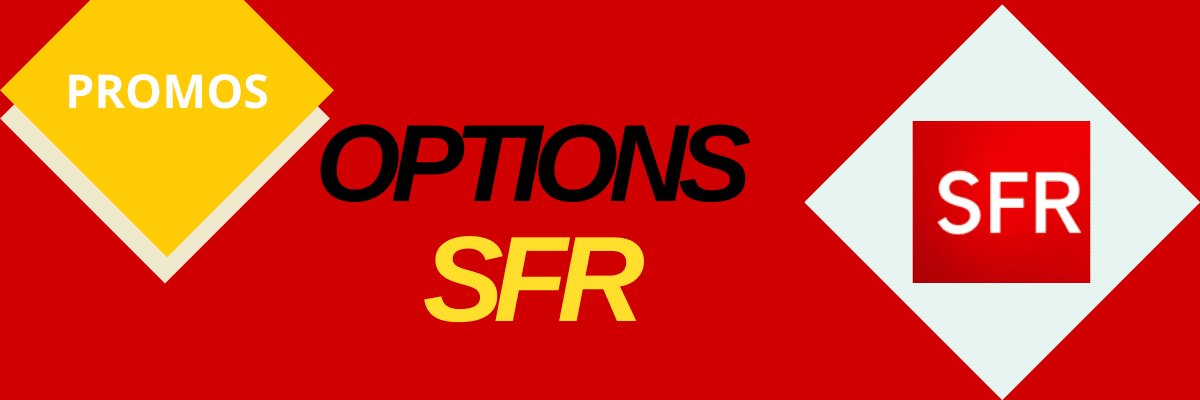 Les options SFR à tester gratuitement pendant un mois ou à seulement 1€