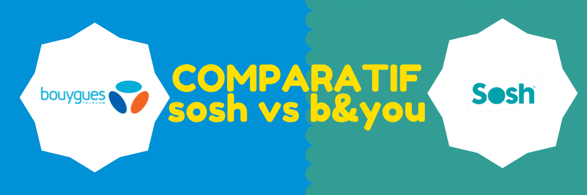 Sosh ou B&you : Quel opérateur a les meilleurs prix et réseau mobile ?