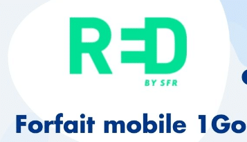 Forfait Red by SFR 1 Go à 6.99 € en promotion