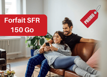 Forfait SFR 150 Go moins cher sur le réseau 5G