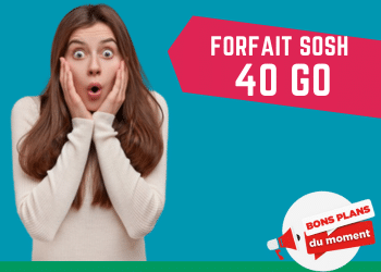 Forfait Sosh 40go pas cher