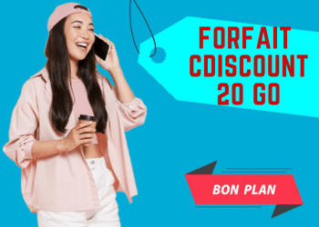 Forfait 20 Go Cdiscount mobile moins cher