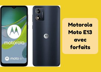 Motorola Moto E13 avec abonnement