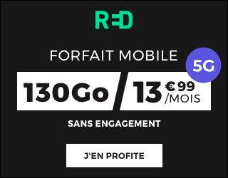 Promotion red by SFR 130 Go