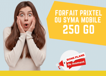 Forfait 250 Go Prixtel VS Syma mobile