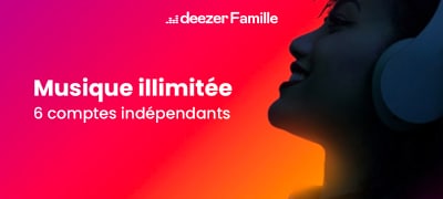 Deezer famille SFR : L’abonnement en promo sans engagement