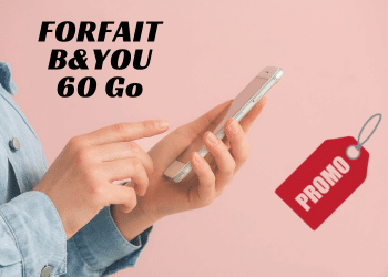 Forfait B&you 60 Go en promotion