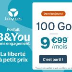 forfait b and you 100 go en promo