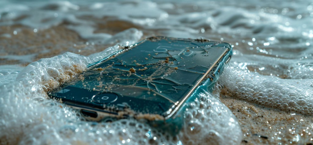 Conseils pour réparer un téléphone portable tombé dans l'eau