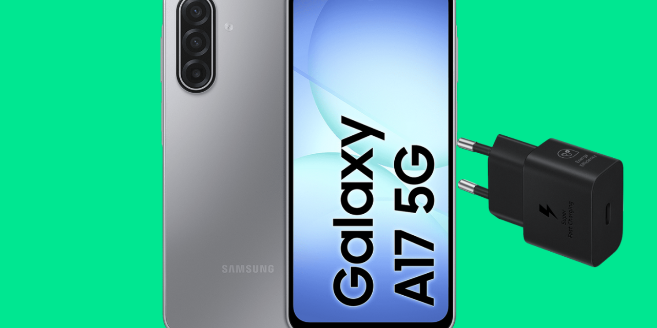 Samsung Galaxy A17 5G à 99 € chez RED by SFR et 5€ de remise sur le chargeur