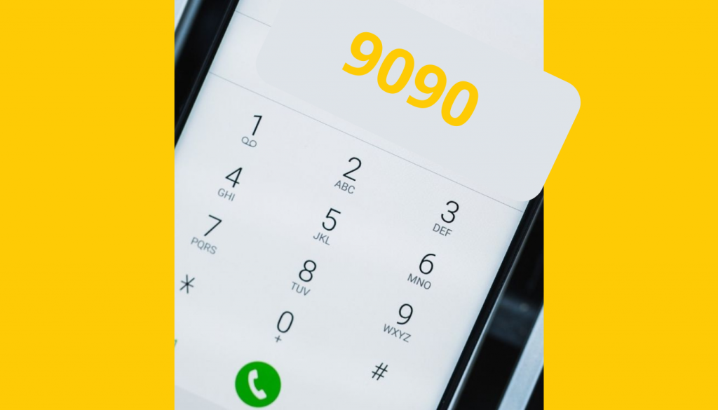 Comment utiliser le code 9090 sur un smartphone ?