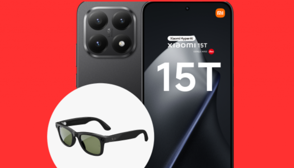 Xiaomi 15T en promo avec Ray Ban