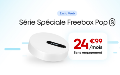 Série spéciale Freebox Pop S sans engagement à seulement 24,99 €/mois : l’offre fibre qui va à l’essentiel